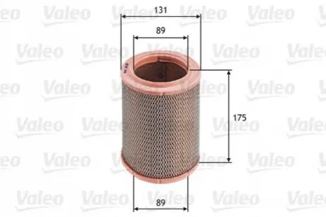Фильтр воздушный Valeo 585635