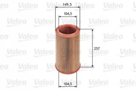 Фильтр воздушный Valeo 585639