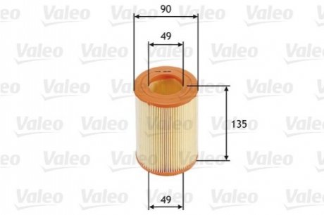 Фильтр воздушный - Valeo 585681 (фото 1)