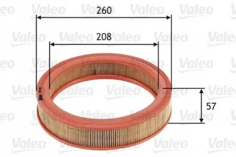 Повітряний фільтр Valeo 585686