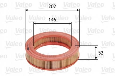 Фильтр воздушный Valeo 585717 (фото 1)