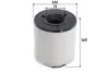 Фільтр повітряний Seat Ibiza 09-/ Skoda Fabia 10-14/Rapid 12-/VW Polo 09 Valeo (585747) зображення 1