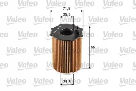 Фильтр масляный Valeo 586500 Купить в Украине