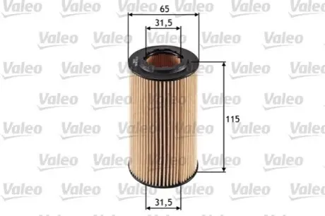 Фільтр масляний MB E-class (W124/W210) 4.2/5.0/6.0i 93-99 Valeo 586501 Купити в Україні