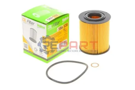 Фільтр масляний BMW 3 (E46)/5 (E39)/7 (E38) 3.0D 94-07 (M57) Valeo 586528 Купити в Україні