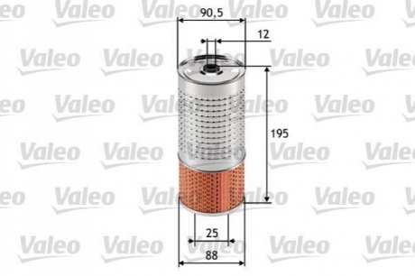 Фільтр масла Valeo 586546