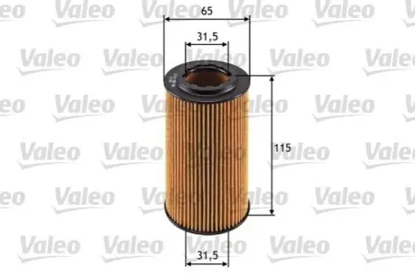 Фільтр масляний MB Sprinter/Vito CDI OM611/612/646 Valeo 586556