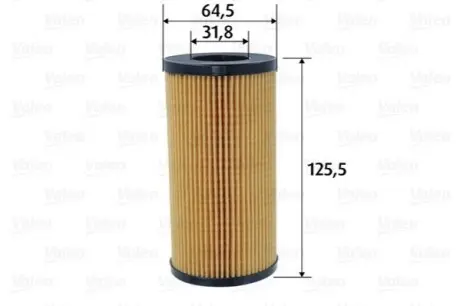 Фільтр масляний Volvo C30/C70/S40/S60/S80 2.0-2.4 10 Valeo 586594