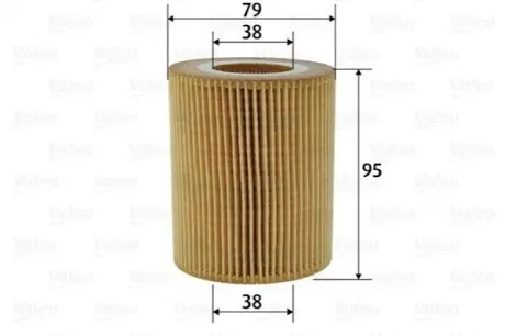 Фільтр масляний Citroen C5/Peugeot 407 3.0HDI 09-/Land Rover Discovery/Range Rover Sport 3.0TD 09 Valeo 586609