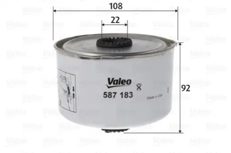 Фільтр паливний Land Rover Discovery 2.7-3.6TD 04 Valeo 587183
