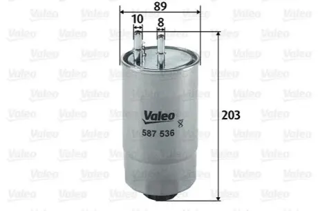 Фільтр палива Valeo 587536