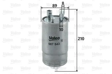 Паливний фільтр Valeo 587543
