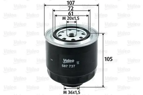 Автозапчасть Valeo 587737