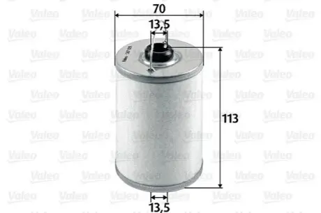 Фільтр паливний MB T2/L/T2/LN1/LN2/LK 3.8D-11.4D OM314-366 68-98/2.2D OM615 72-80 Valeo 587920 Купити в Україні