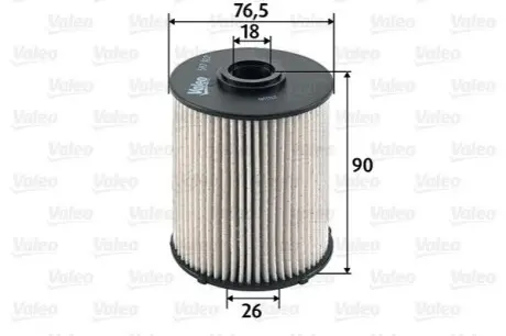 Фильтр топливный Valeo 587922