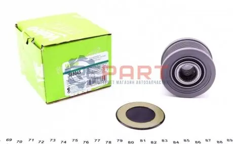 Шків генератора Fiat Doblo 1.6/2.0D Multijet 10-, 6PK Valeo 588045 Купити в Україні