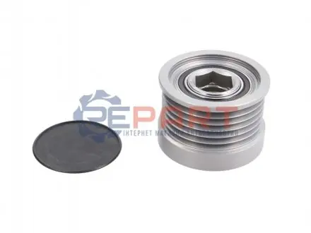 Шків генератора VOLVO C30, S40 II, V50 FORD C-MAX, FOCUS II, GALAXY II, MONDEO III, MONDEO IV, S-MAX 1.6-2.3 06.03-06.15 Valeo 588054