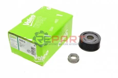 Шків генератора FIAT DUCATO, SCUDO, ULYSSE LANCIA PHEDRA, ZETA 1.6D-2.3D 03.94-03.16 Valeo 593519