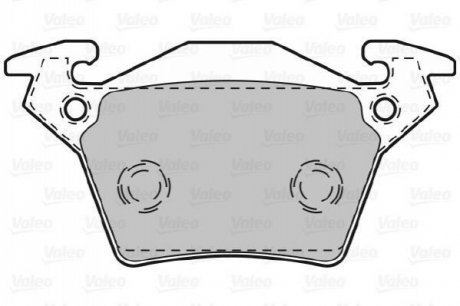 Тормозные колодки Valeo 598301