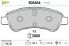 Комплект гальмівних колодок (передніх) Citroen C2/C4 04-/C3 09-/Berlingo/Peugeot 206/307 96-/207 06-/208 12 Valeo (598464) зображення 2
