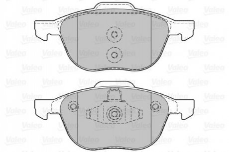 Тормозные колодки.) Valeo 601367