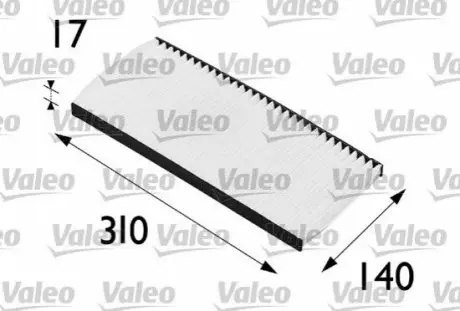 Фільтр салону Valeo 698198