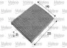 Фільтр салону Ford Fiesta 01-10/Fusion 02-12 (вугільний) Valeo (698693) зображення 1