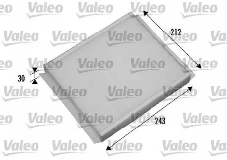 Фільтр салону Opel Meriva A 03-10 Valeo 698876