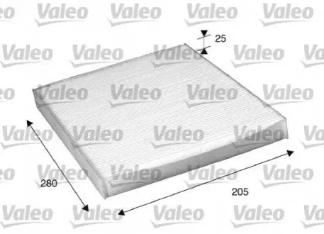 Фільтр салону AUDI A3, TT SEAT AROSA, CORDOBA, CORDOBA VARIO, IBIZA II, INCA, LEON, TOLEDO II SKODA OCTAVIA I, SUPERB I VW BORA, BORA I, CADDY II, CORRADO, GOLF II 1.0-Electric 08.83-12.13 Valeo 698885 Купити в Україні