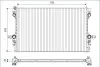 Радиатор охлаждения Porsche Cayenne/VW Touareg 3.0D/3.0H/3.6 10- Valeo (701126) изображение 1