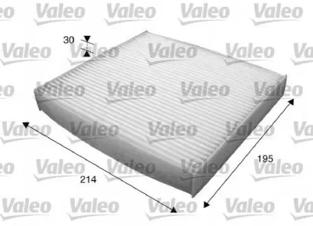 Фільтр салону Land Rover Discovery/Range Rover 16- (вугільний) Valeo 715620