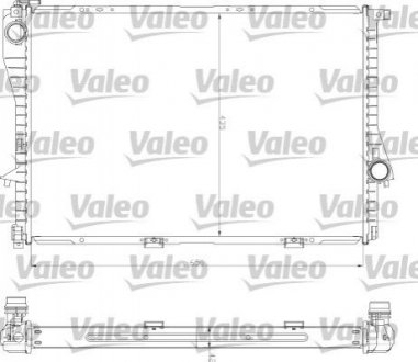 Радиатор, охлаждение двигателя Valeo 734277 (фото 1)