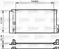 Фото Радіатор двигуна TOYOTA AURIS, COROLLA, VERSO 1.3-2.2D 10.06-08.19 Valeo (735250) зображення 1