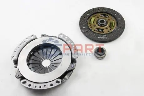 Комплект зчеплення з підшипником (200мм) CITROEN BERLINGO, XSARA PEUGEOT 206, PARTNER 1.9D 06.96-12.15 Valeo 786025