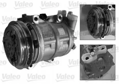 Компресор, система кондиціонування повітря Valeo 813109