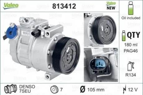 Компрессор Valeo 813412