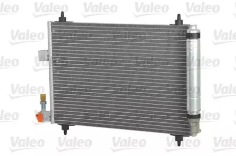 Конденсатор кондиціонера (з осушувачем) CITROEN C5 II, C5 III, C6 PEUGEOT 407 1.6-3.0 03.04 Valeo 814090 Купить в Украине