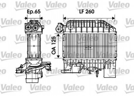 Інтеркулєр Valeo 817698