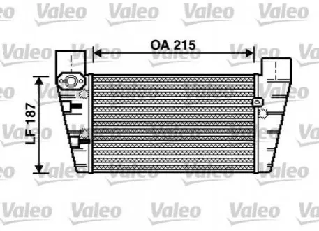 Інтеркулер Valeo 817867
