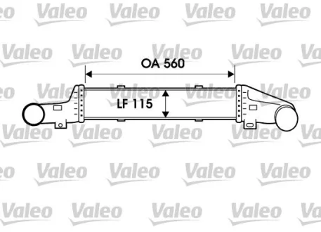 Інтеркулер Valeo 817907