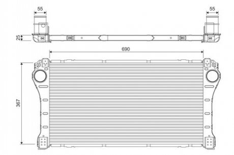 Інтеркулєр Valeo 818387 (фото 1)