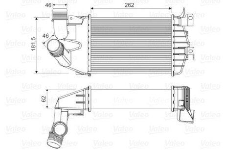 Радіатор Valeo 818556