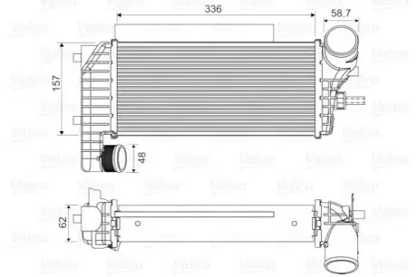 Інтеркулер Valeo 818604 Купити в Україні