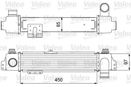 Інтеркулер Valeo 818634