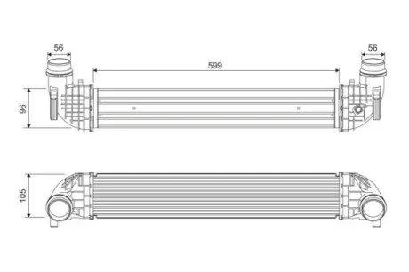 Інтеркулер Valeo 818690