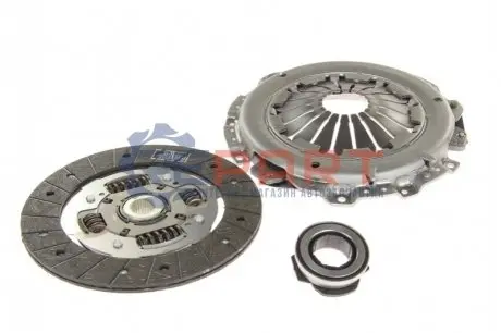 Комплект зчеплення з підшипником (215мм) AUDI A3 SEAT LEON, TOLEDO II SKODA OCTAVIA I VW BORA, BORA I, GOLF IV, NEW BEETLE, PASSAT B3/B4 1.6-3.2 02.88-12.13 Valeo 821799