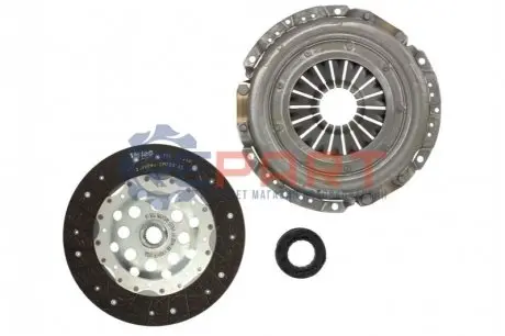 Комплект зчеплення з підшипником (228мм) AUDI A4 B5, A4 B6, A6 C5 SKODA SUPERB I VW PASSAT B5, PASSAT B5.5 1.9D 08.98-03.08 Valeo 826641