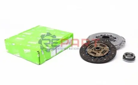 Комплект зчеплення з підшипником (181мм) HYUNDAI ATOS, I10 I KIA PICANTO I 1.0-1.1LPG 02.98-12.13 Valeo 826728 Купити в Україні