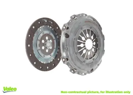 Комплект зчеплення (228мм) MERCEDES A (W169), B SPORTS TOURER (W245) 2.0D 09.04-06.12 Valeo 826871