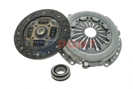 Комплект зчеплення з підшипником (215мм) HYUNDAI ACCENT III, ACCENT IV, ELANTRA IV, ELANTRA V, I20 I, I30, IX20, VELOSTER KIA CARENS III, CEE'D, CERATO I, CERATO II 1.4-1.6LPG 04.04 Valeo 826995 Купити в Україні